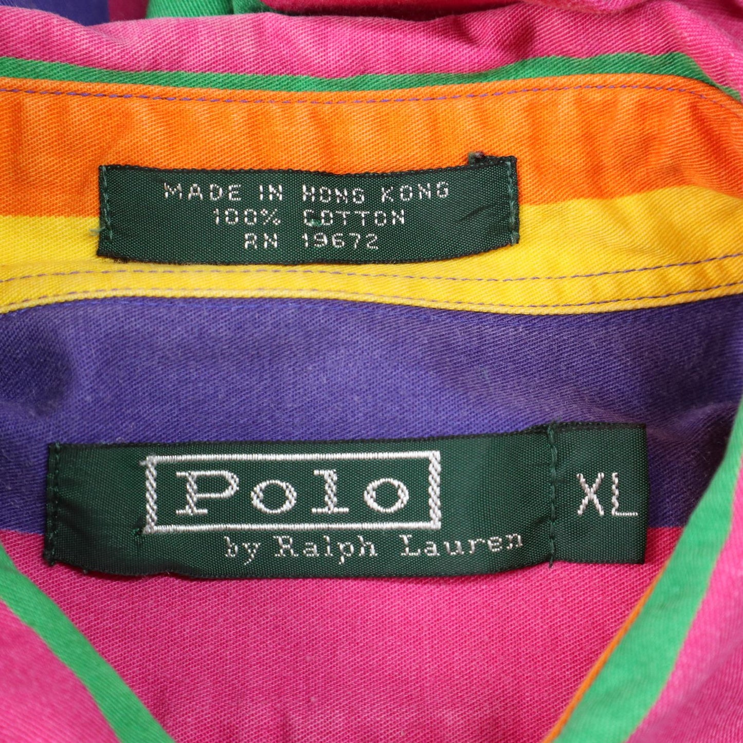 POLO RALPH LAUREN Mulch color stripe Shirt / ポロ　ラルフローレン　マルチカラーストライプシャツ