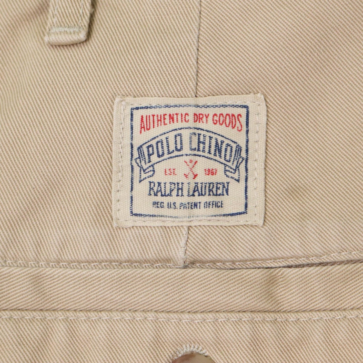 POLO RALPH LAUREN Chino Pants  Made in USA Beige 35inch / ポロ　ラルフローレン　チノパン　ポロチノ　ベージュ　35インチ