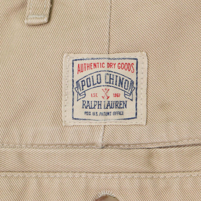 POLO RALPH LAUREN Chino Pants  Made in USA Beige 35inch / ポロ　ラルフローレン　チノパン　ポロチノ　ベージュ　35インチ