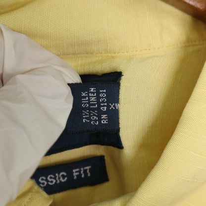 RALPH LAUREN Shirts Silk Linen / ラルフローレン　シャツ　シルクリネン