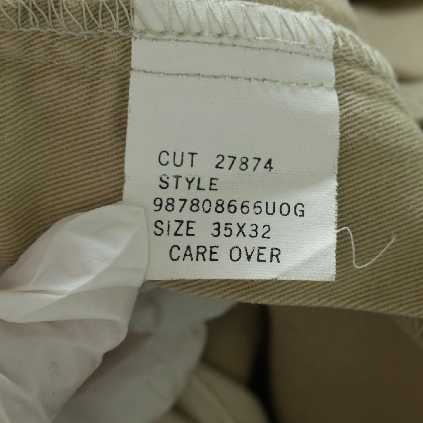 POLO RALPH LAUREN Chino Pants  Made in USA Beige 35inch / ポロ　ラルフローレン　チノパン　ポロチノ　ベージュ　35インチ