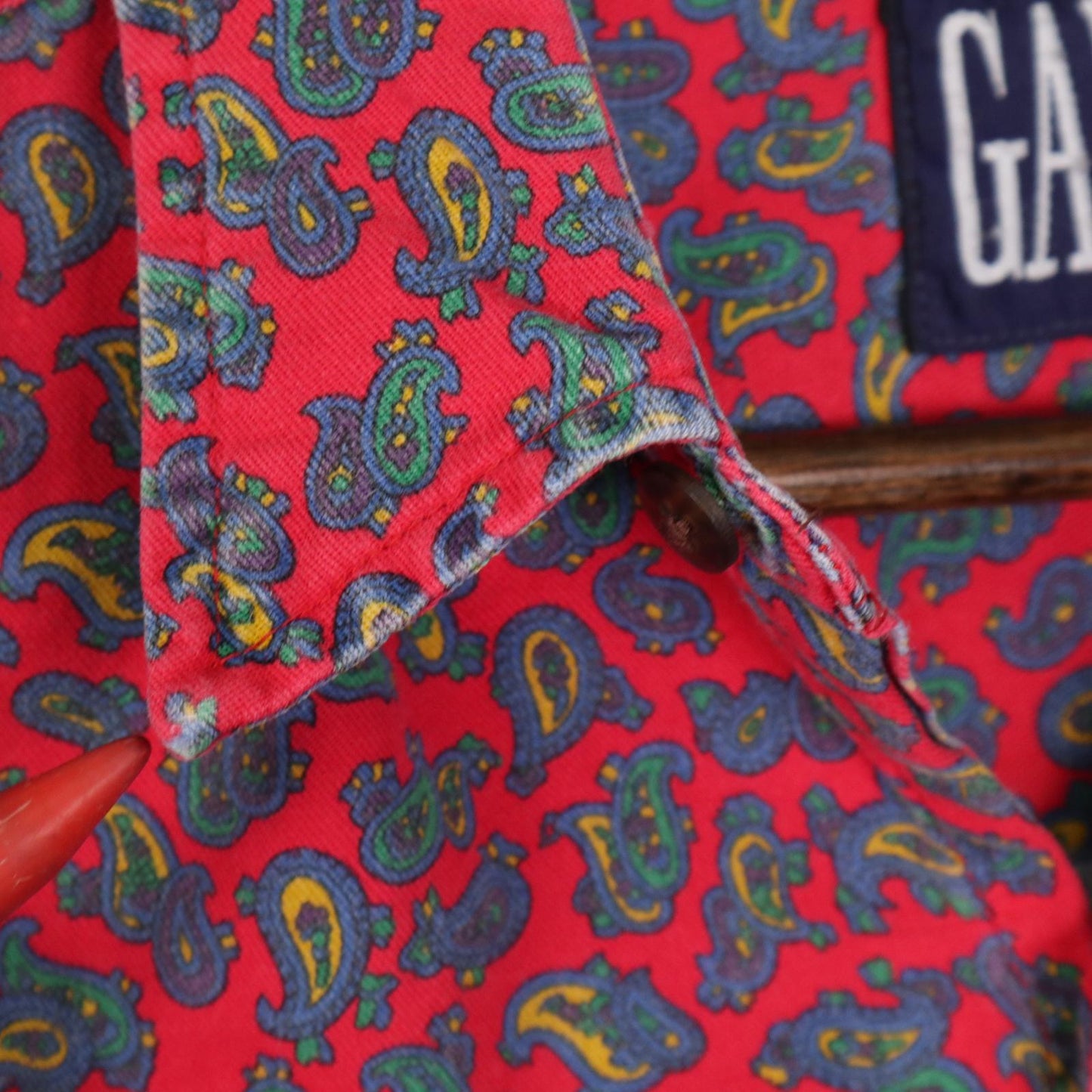 90s GAP Paisley pattern Shirt / ギャップ　ペイズリー柄シャツ