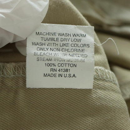 POLO RALPH LAUREN Chino Pants  Made in USA Beige 35inch / ポロ　ラルフローレン　チノパン　ポロチノ　ベージュ　35インチ